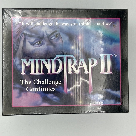 Mindtrap II The Challenge Continues Game. New In Sealed Box. Made In USA Vintage